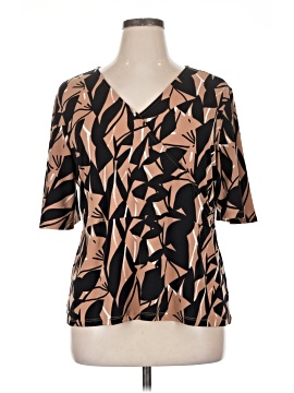 Liz Claiborne Short Sleeve Blouse (view 1)