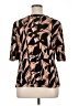 Liz Claiborne Brown Short Sleeve Blouse Size XL - photo 2