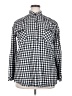 Matchstick 100% Cotton Checkered-gingham Black Long Sleeve Button-Down Shirt Size XXL - photo 1