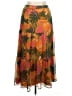 Assorted Brands 100% Polyester Tropical Orange Casual Skirt Size XL - photo 1