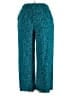 Swimsuits for all Paisley Teal Casual Pants Size 18 - photo 1