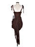 PrettyLittleThing 100% Polyester Brown Cocktail Dress Size 4 - photo 2