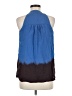 A.L.C. 100% Silk Blue Blouse Size M - photo 2