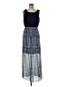 AB Studio Paisley Blue Casual Dress Size M - photo 1