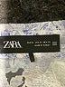 Zara Paisley Blue Long Sleeve Blouse Size M - photo 4