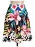 K Too Tropical Blue White Casual Skirt Size S - photo 1