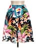 K Too Tropical Blue White Casual Skirt Size S - photo 2