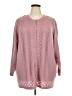 Only Necessities 100% Acrylic Pink Cardigan Size 3X - photo 1