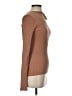 AGOLDE Brown Long Sleeve Top Size S - photo 4