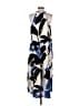 Sofia by Sofia Vergara Graphic Blue Casual Dress Size M - photo 2