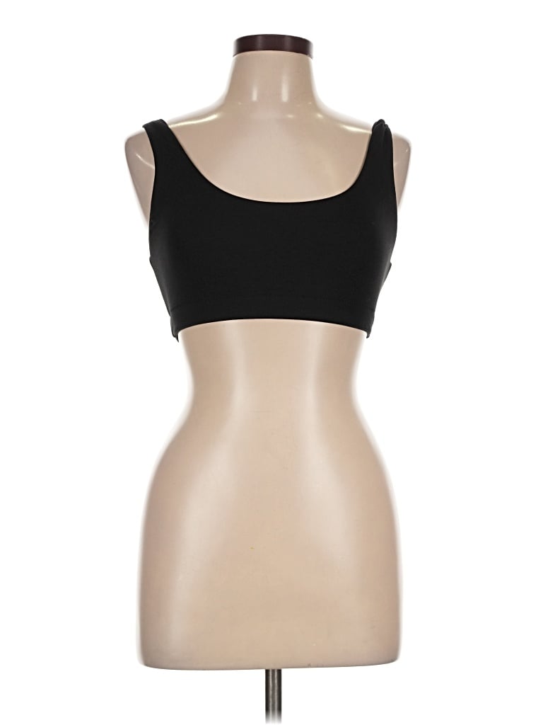 Pre-owned Andie Tube Top Black Strapless Neckline Tops