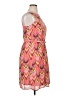 Cato 100% Polyester Chevron-herringbone Pink Casual Dress Size 14 - photo 4