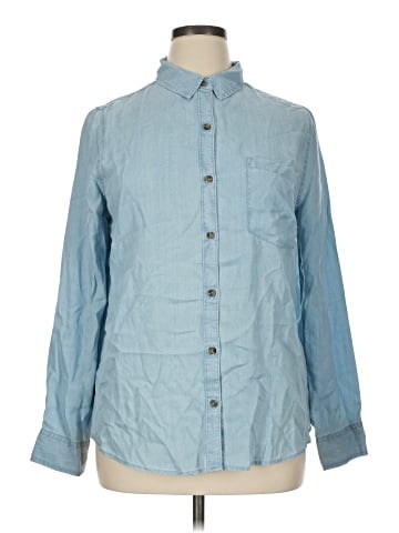 SO Long Sleeve Button-Down Shirt (view 1)