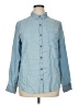 SO 100% Lyocell Blue Long Sleeve Button-Down Shirt Size XL - photo 1
