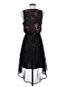 Mossimo 100% Polyester Floral Black Cocktail Dress Size S - photo 2