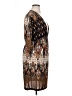 Relaxx by Exist Print Brown Cocktail Dress Size 1X - photo 4
