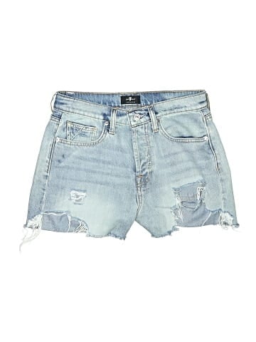7 For All Mankind Denim Shorts (view 1)
