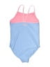 Puma Color Block Blue One Piece Swimsuit Size L (kids) - photo 2