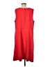 Talbots Solid Red Casual Dress Size 29 waist - photo 2