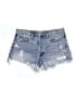 AGOLDE 100% Cotton Blue Denim Shorts Size 30 waist - photo 1
