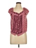 Rewind Pink Sleeveless Blouse Size L - photo 1
