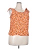 SO 100% Polyester Orange Sleeveless Blouse Size XXL - photo 1