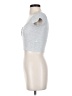 Cotton On Silver Short Sleeve Top Size XXS - photo 5
