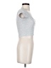 Cotton On Silver Short Sleeve Top Size XXS - photo 4