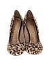 Sam Edelman 100% Leather Animal Print Brown Heels Size 7 - photo 2