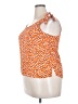 SO 100% Polyester Orange Sleeveless Blouse Size XXL - photo 5