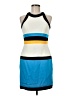 Cache Color Block Blue Casual Dress Size 6 - photo 1
