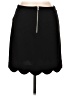 Papaya Solid Black Formal Skirt Size L - photo 2