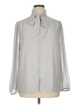 Ann Taylor Long Sleeve Blouse (view 1)