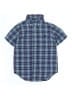 Chaps Plaid Blue Short Sleeve Button-Down Shirt Size 7 - photo 1