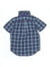 Chaps Plaid Blue Short Sleeve Button-Down Shirt Size 7 - photo 2