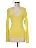Equipment Yellow Cardigan Size M - photo 1