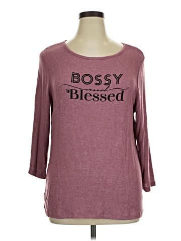 By Design 3/4 Sleeve T-Shirt (view 1)