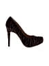 Jessica Simpson Animal Print Brown Heels Size 8 1/2 - photo 1