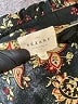 Sézane 100% Cotton Paisley Black Cocktail Dress Size EU (FR) 36 / US 4 - photo 7