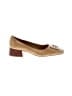Tory Burch 100% Leather Tan Heels Size 9 1/2 - photo 1