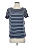 Pink Clover Blue Short Sleeve Top Size S - photo 1