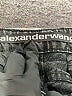 Alexander Wang 100% Cotton Black Denim Shorts Size 26 waist - photo 3