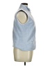 NY Jeans 100% Polyester Blue Vest Size XL - photo 4
