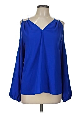 Skies Are Blue Long Sleeve Blouse (view 1)