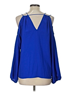 Skies Are Blue Long Sleeve Blouse (view 2)