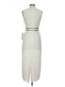 Mac Duggal 100% Polyester Silver Cocktail Dress Size 2 - photo 2