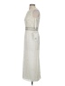 Mac Duggal 100% Polyester Silver Cocktail Dress Size 2 - photo 5