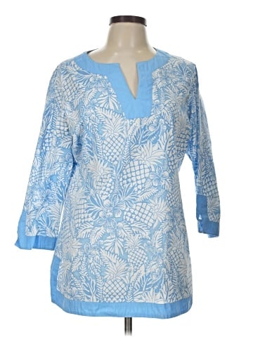 Vineyard Vines 3/4 Sleeve Blouse (view 1)