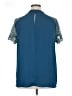 Torrid 100% Polyester Teal Short Sleeve Blouse Size 1X Plus (1) - photo 2