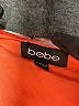 Bebe 100% Polyester Orange Sleeveless Blouse Size M - photo 7